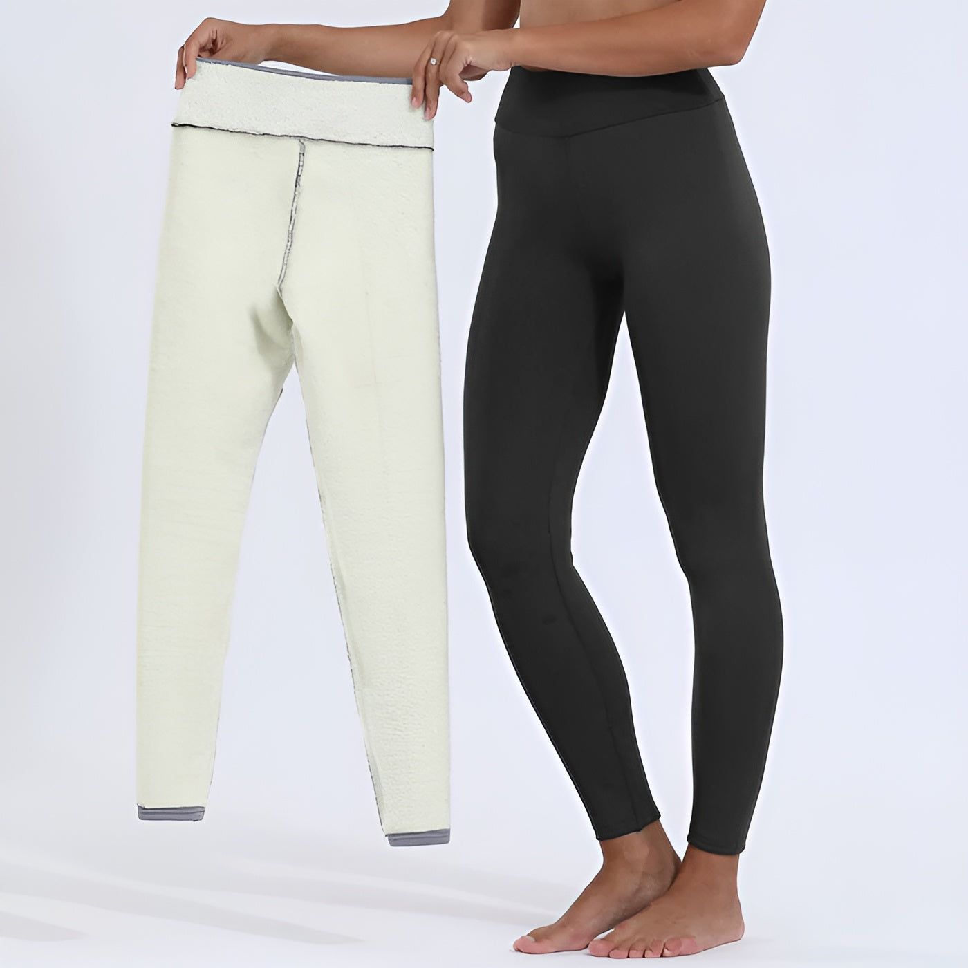 Diana Leggings - Fleece-Thermo-Leggings für ein selbstbewusstes Sie! - Elegare