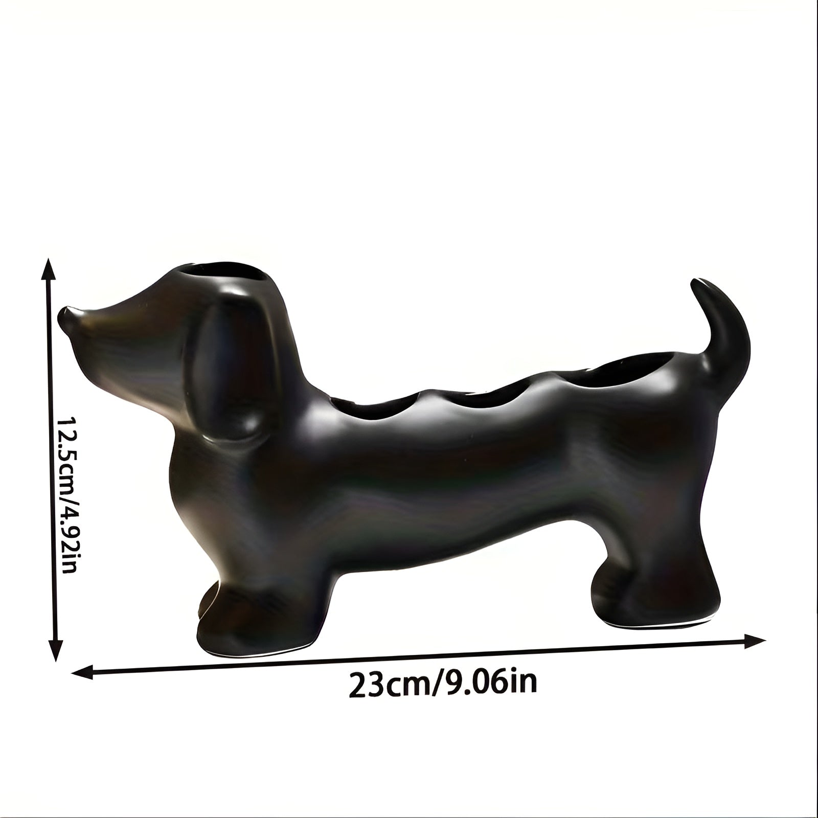 Keramischer Zahnbürstenhalter für Hunde – Hygienisch & Dekorativ | Perfekt für Waschbecken und Badregal - Wandregal