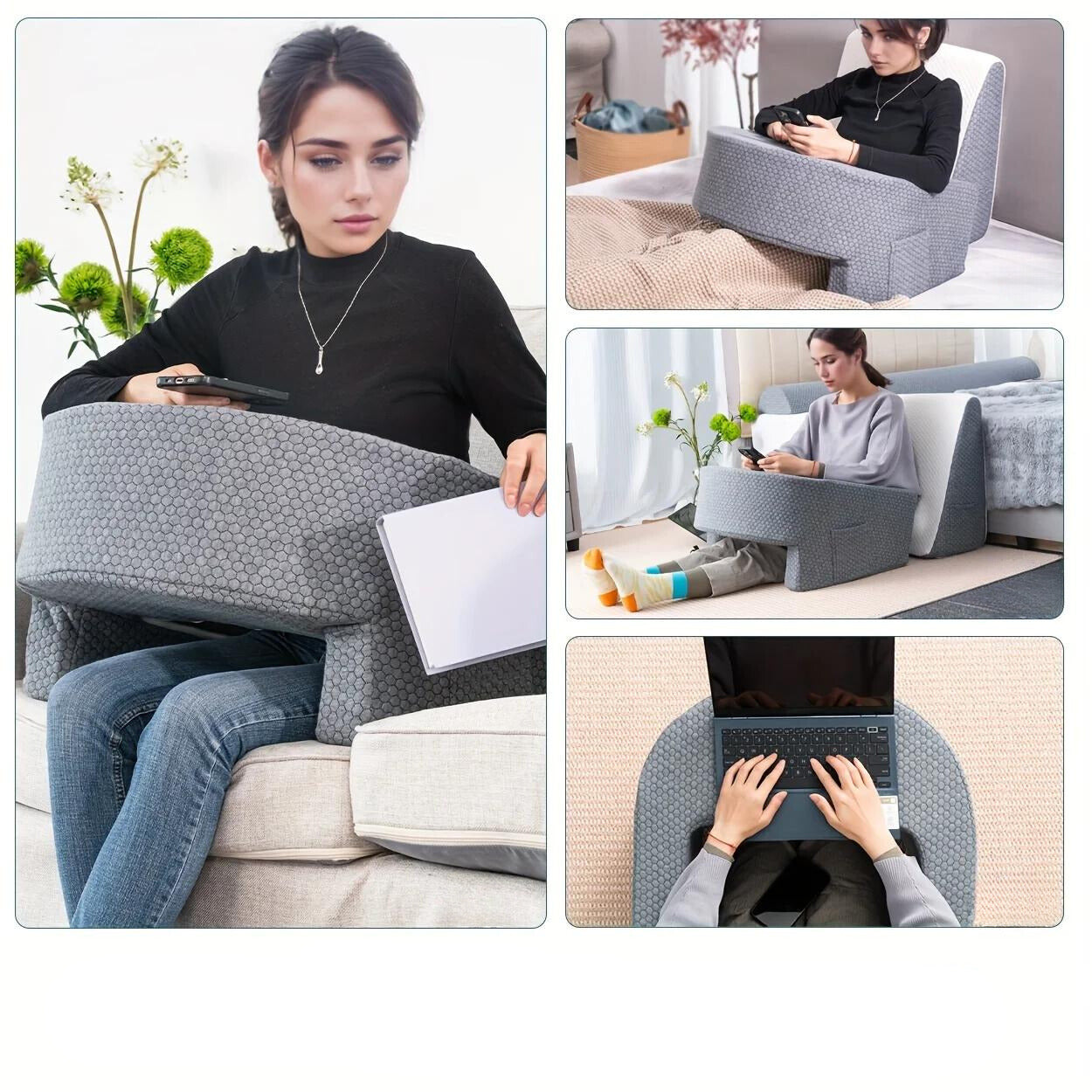 CozyArmrest Pilow - Modernes Armlehnen-Lappenkissen