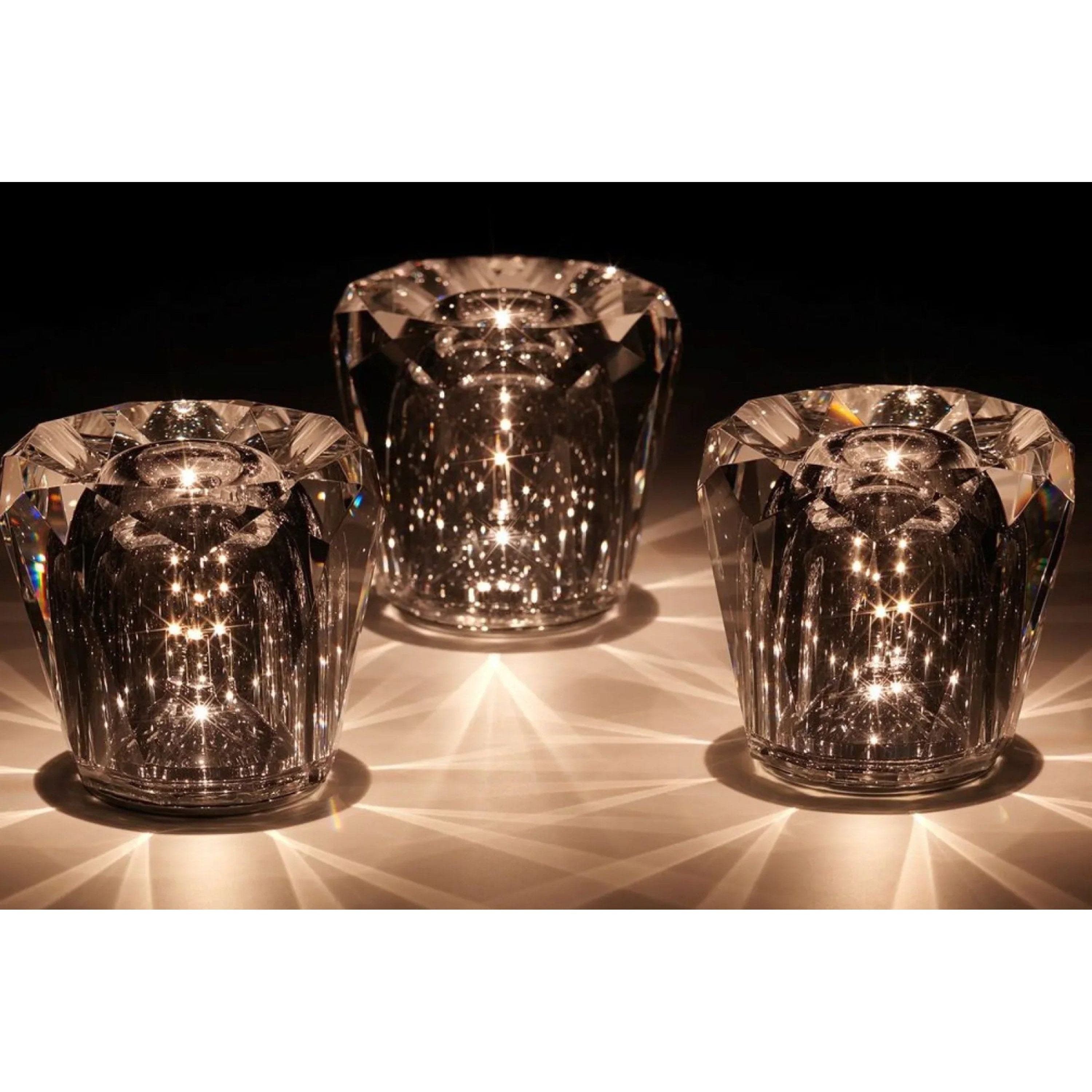 DiamondGlow Lamp - Luxus Diamant Kristall LED Wiederaufladbare Tischlampe