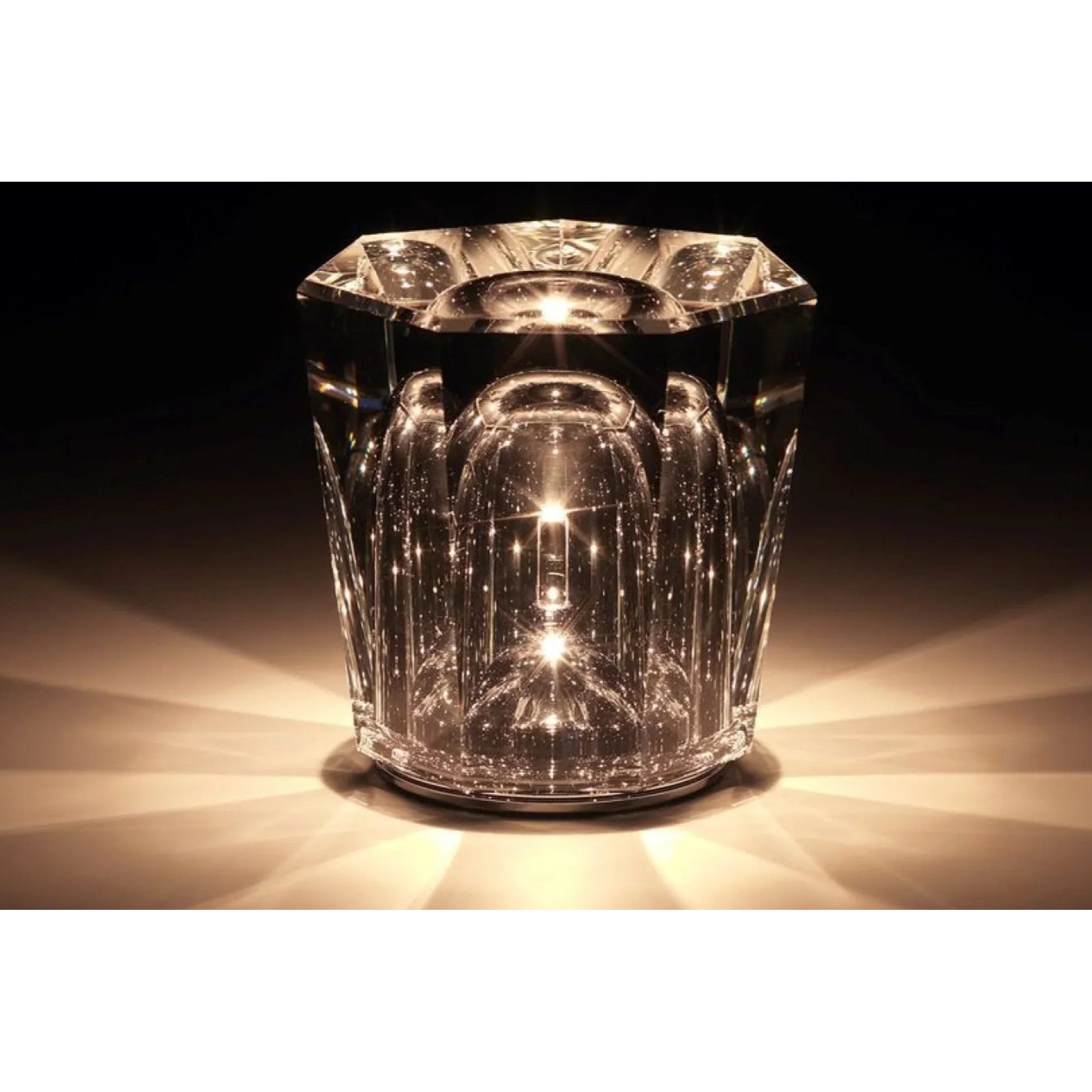 DiamondGlow Lamp - Luxus Diamant Kristall LED Wiederaufladbare Tischlampe