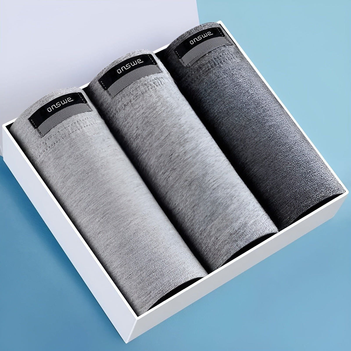 Amil Unterwäsche - Atmungsaktive Baumwoll-Boxershorts für Männer - Herrenunterwäsche