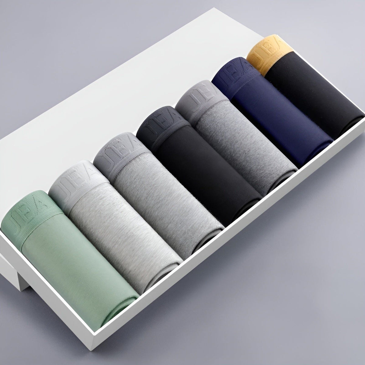Amil Unterwäsche - Atmungsaktive Baumwoll-Boxershorts für Männer - Herrenunterwäsche