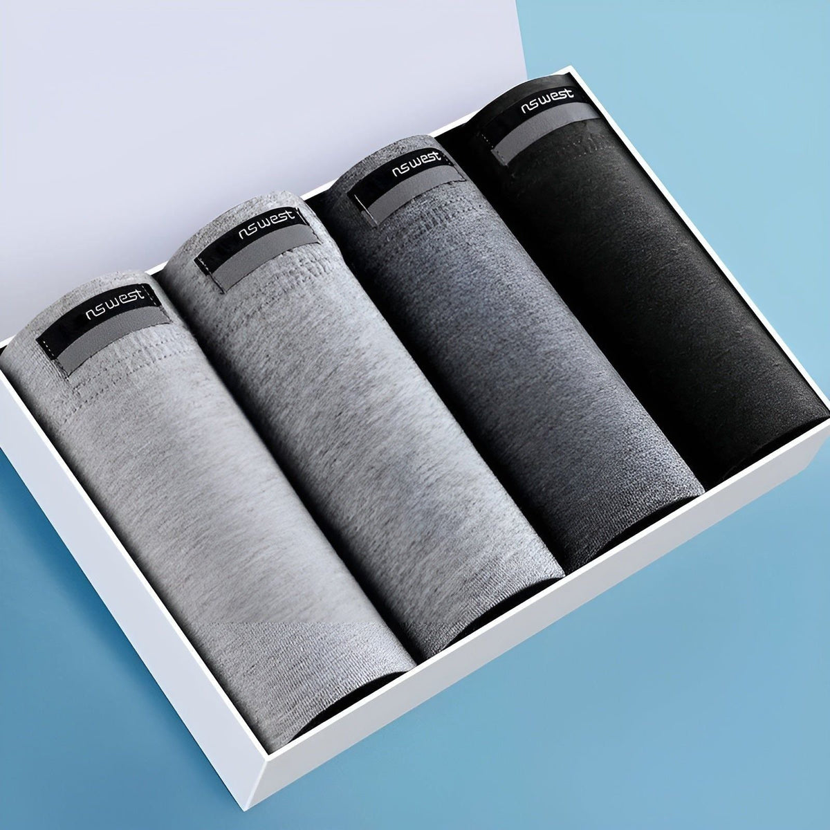 Amil Unterwäsche - Atmungsaktive Baumwoll-Boxershorts für Männer - Herrenunterwäsche