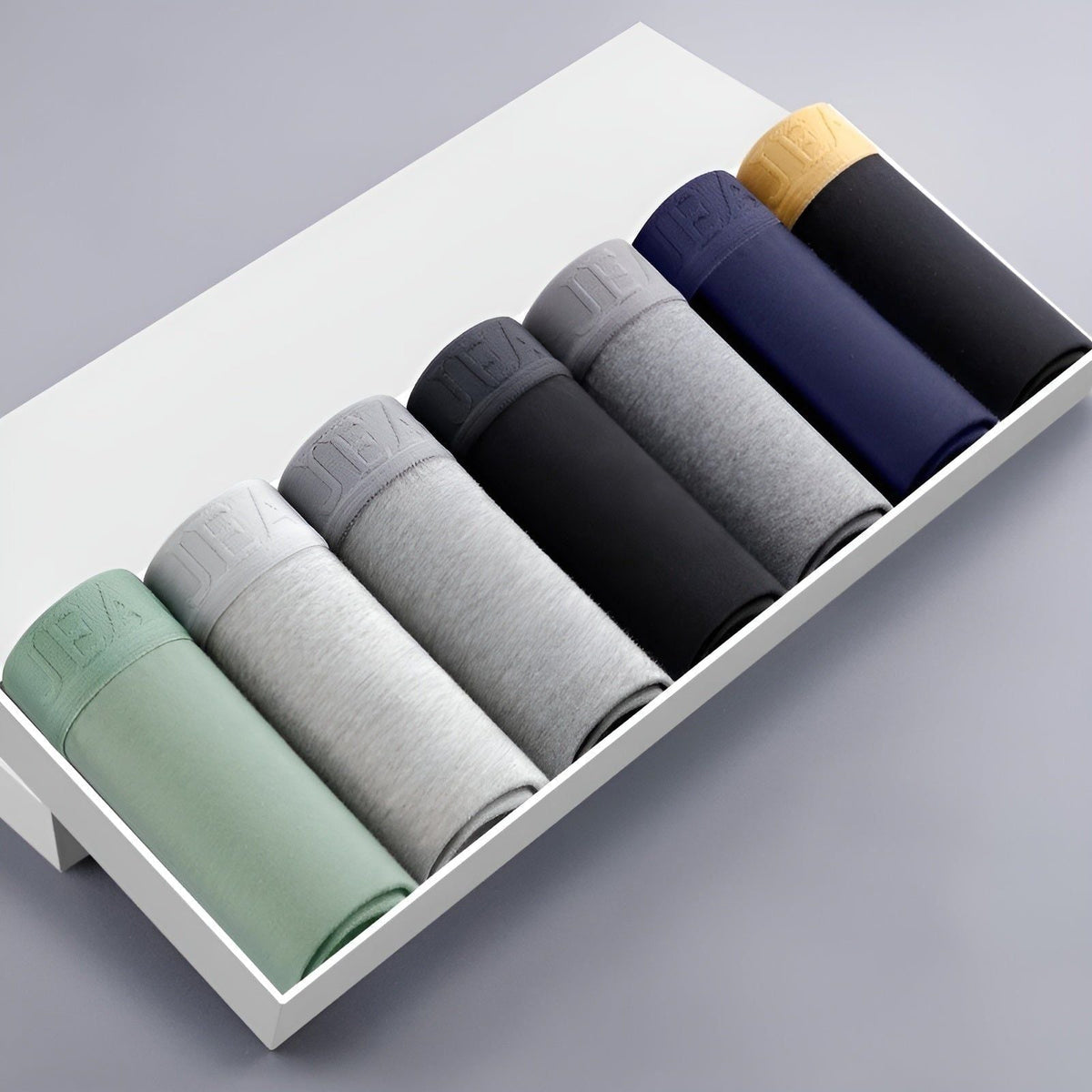 Amil Unterwäsche - Atmungsaktive Baumwoll-Boxershorts für Männer - Herrenunterwäsche