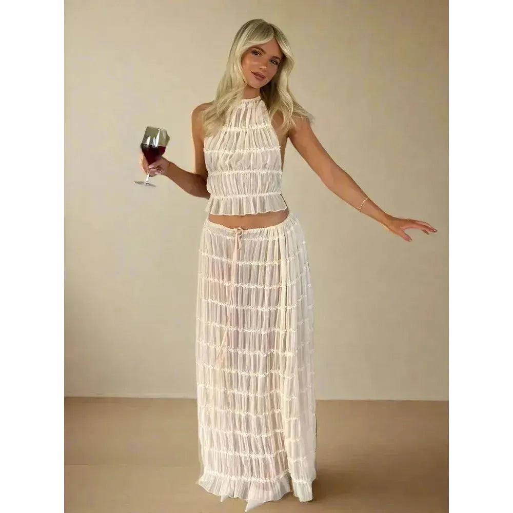 Anastasia Set - Frühlings- und Sommer-Casual-Zweiteiler - Damen-Set