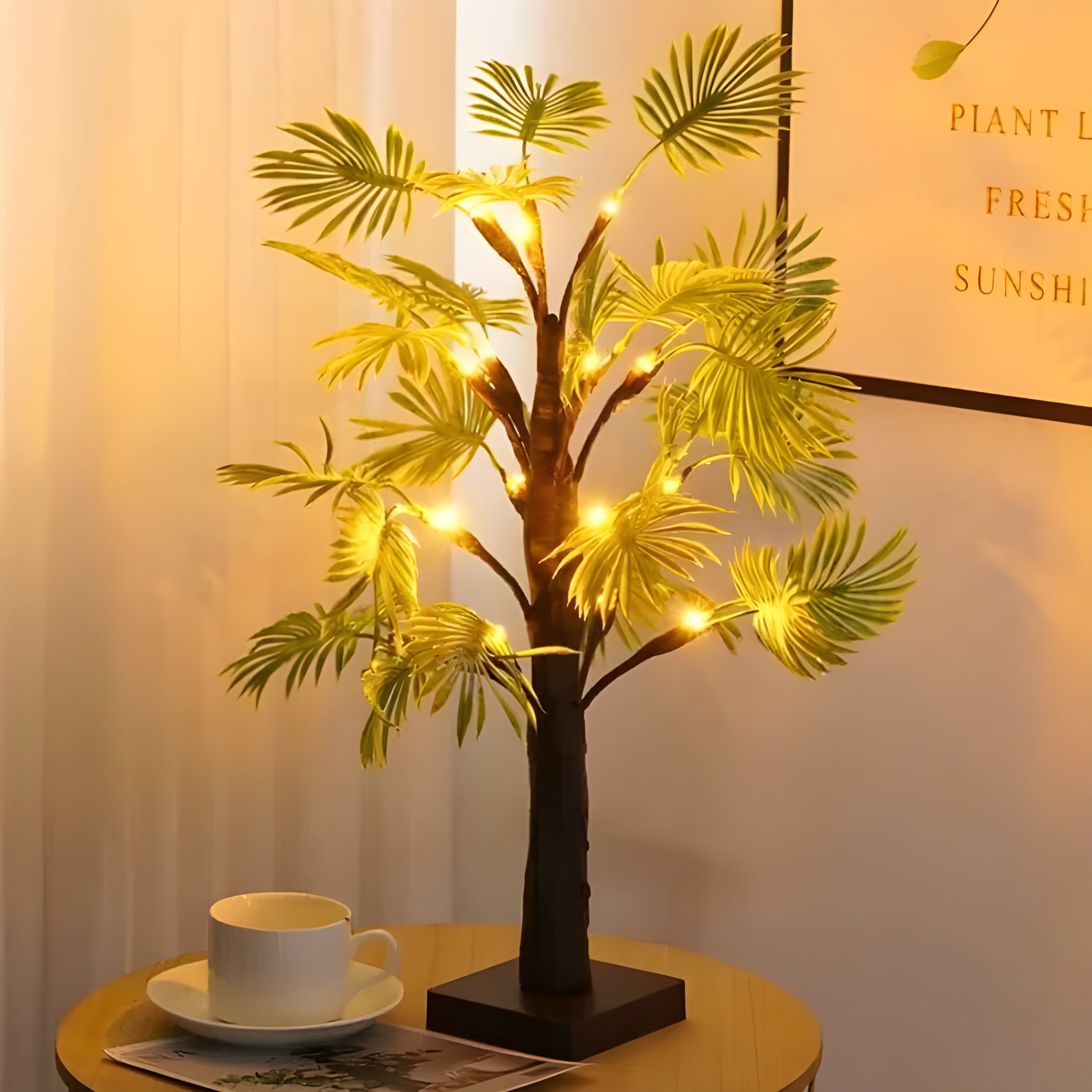 PalmSparkle Lights - Weihnachten LED Palme Dekoration Lichter