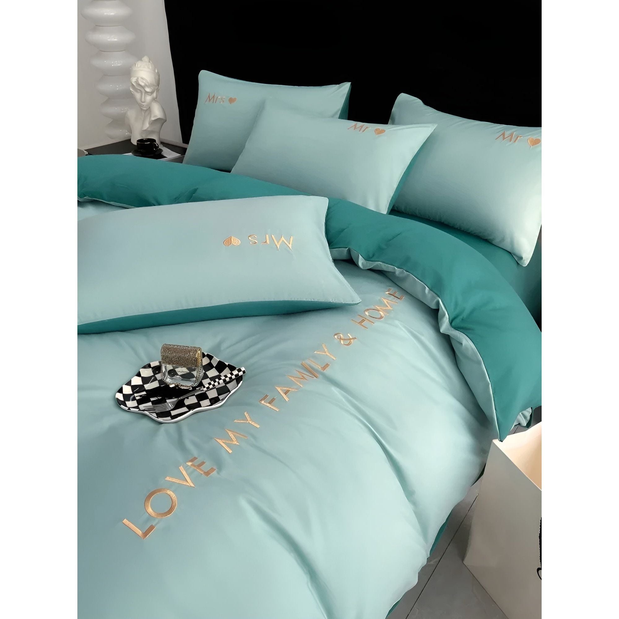 DreamPro Beddings - Ultraweiche und Komfortable Bettwäsche Satz - Elegare