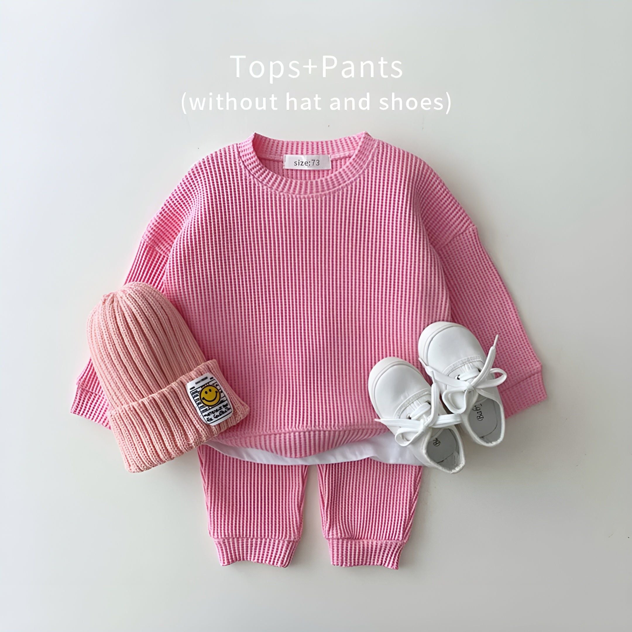 Chic Knit - Bequem und Trendig Passendes Baby-Set (Oberteile + Hosen) - Elegare