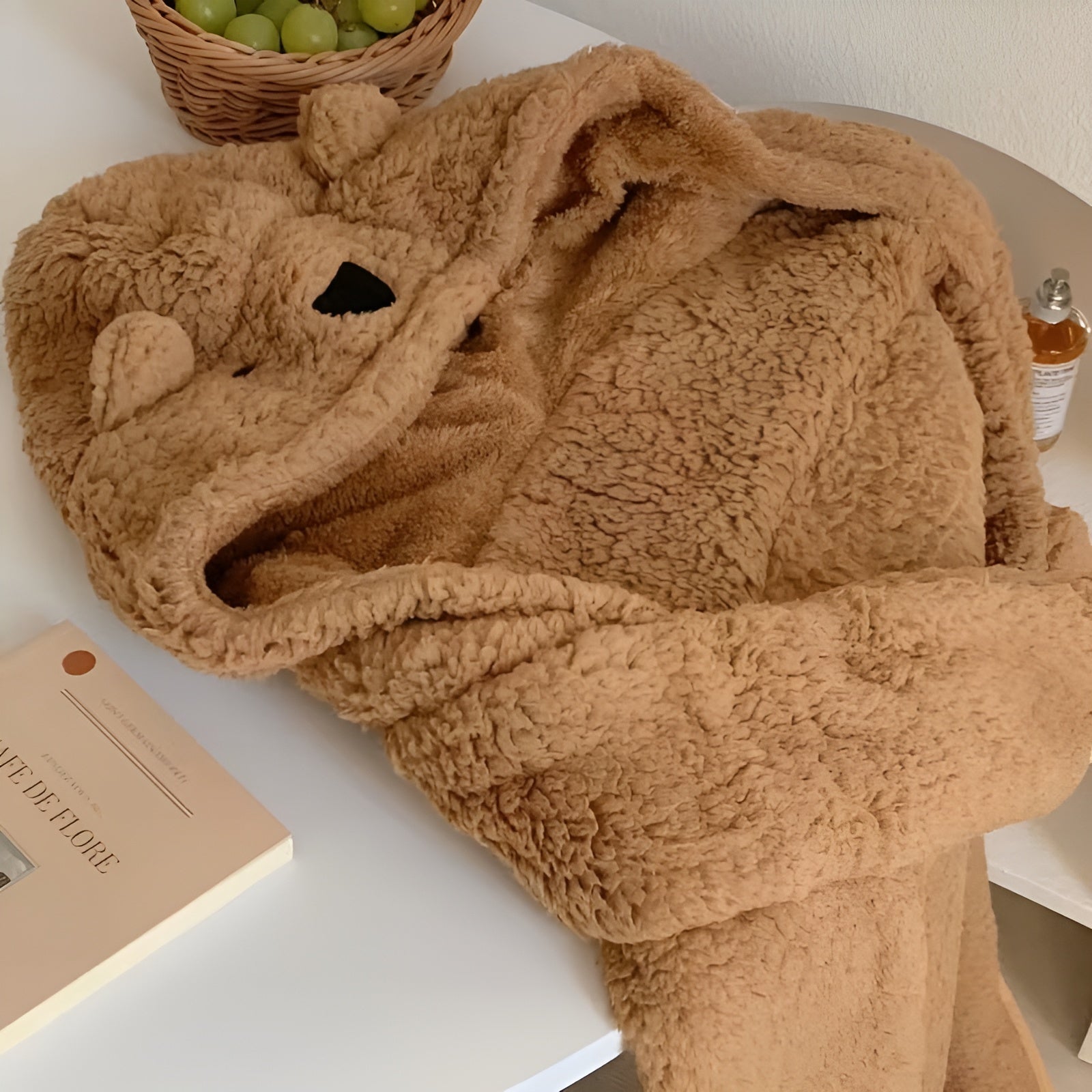 Kuschelige Decken-Poncho – Extra Warm und Dick | Perfekt für Herbst und Winter