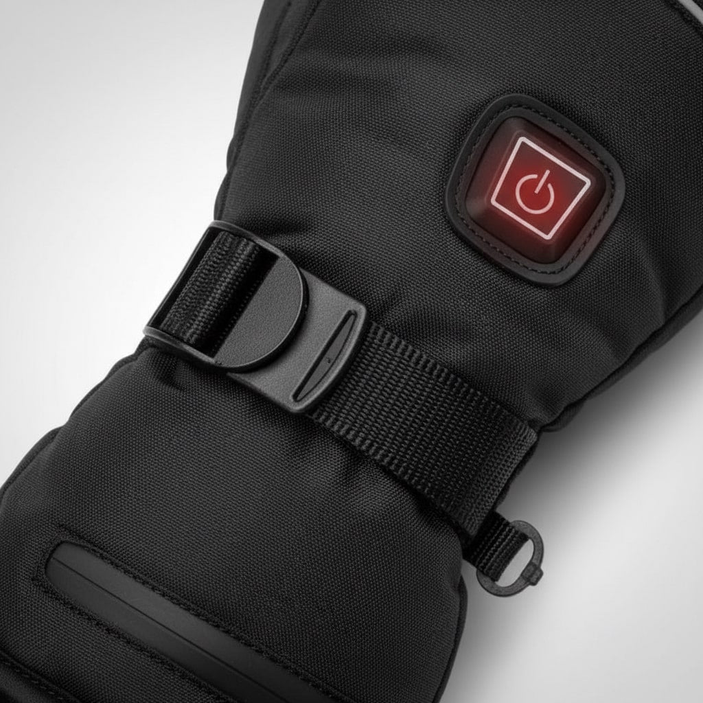 Beheizbare Handschuhe – Touchscreen-Funktion Nahaufnahme