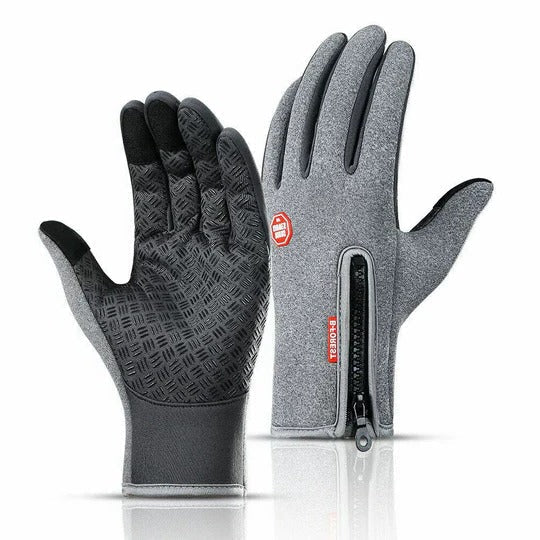Beheizte Thermohandschuhe für Wintersport und Outdoor - Grau / S - Bekleidungszubehör – Handschuhe