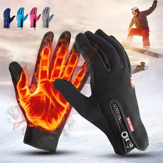 Beheizte Thermohandschuhe für Wintersport und Outdoor - Schwarz / S - Bekleidungszubehör – Handschuhe