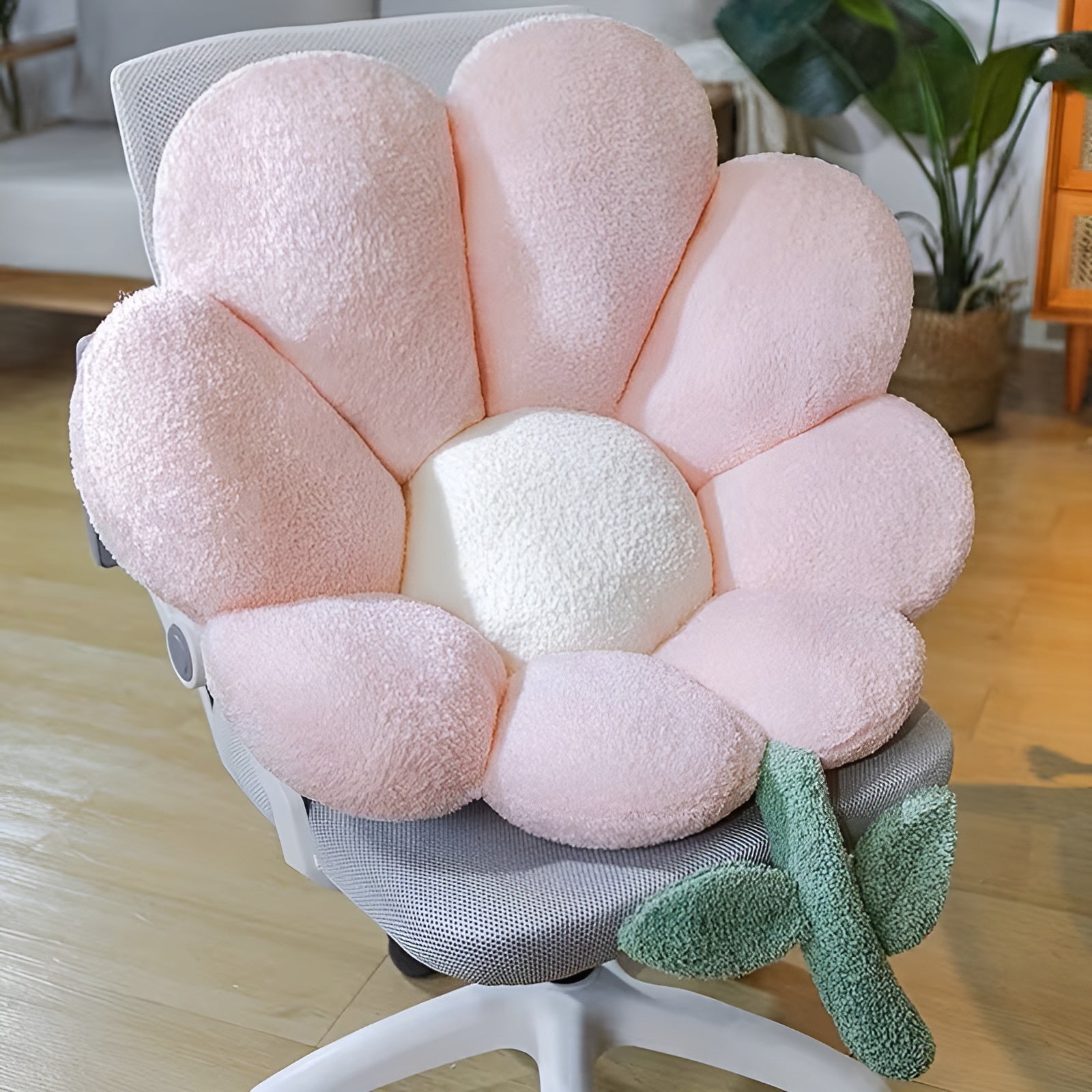 Blumenkissen Sitzkissen – Weich und Gemütlich | Dekoratives Bodenkissen für Sofa Schlafzimmer und Wohnzimmer