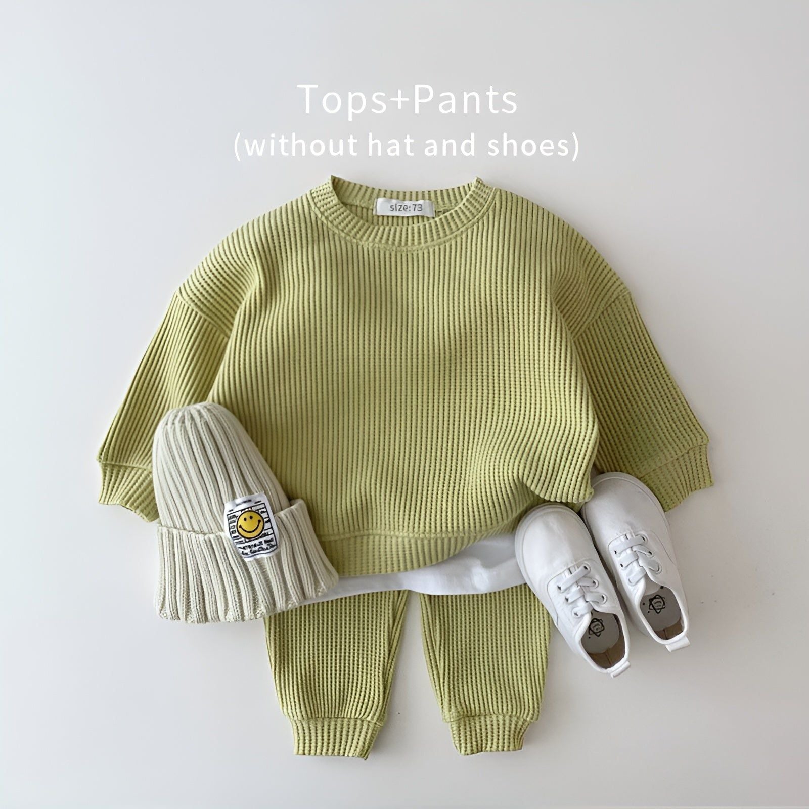 Chic Knit - Bequem und Trendig Passendes Baby-Set (Oberteile + Hosen) - Elegare