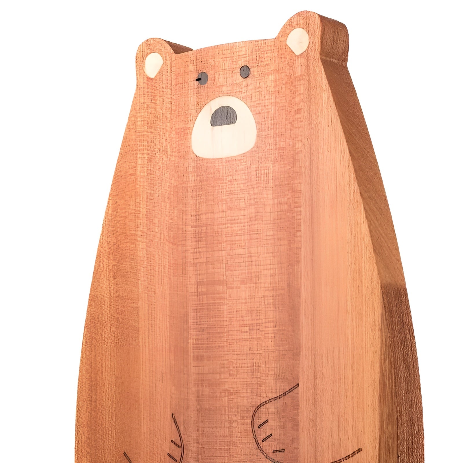 Schneidebrett aus Massivholz – Verspielt in Eichhörnchenform | Lebensmittelecht & Langlebiges Design für Küche & Frühstück