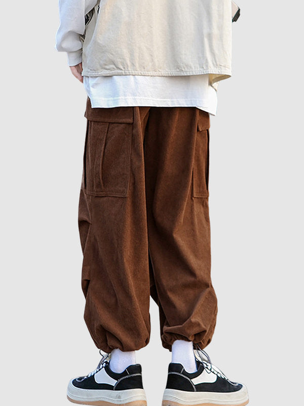 Cargohose Herren aus Cord – entspannte weite Passform - Cargohosen