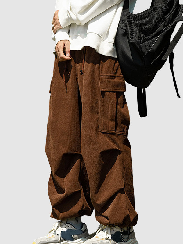Cargohose Herren aus Cord – entspannte weite Passform - Cargohosen