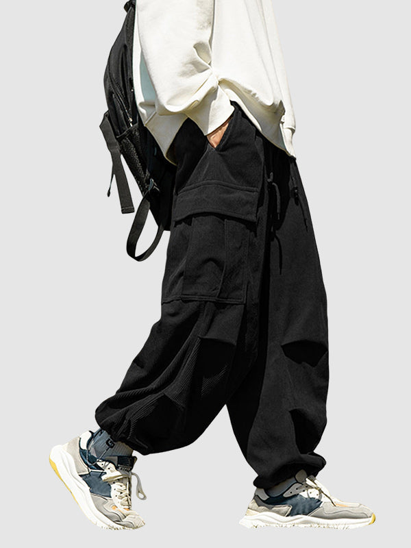 Cargohose Herren aus Cord – entspannte weite Passform - Cargohosen