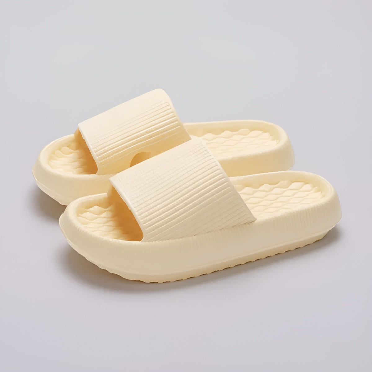 CozyCloud Slippers - Ergonomische Sommerpantoffeln für Damen - Elegare