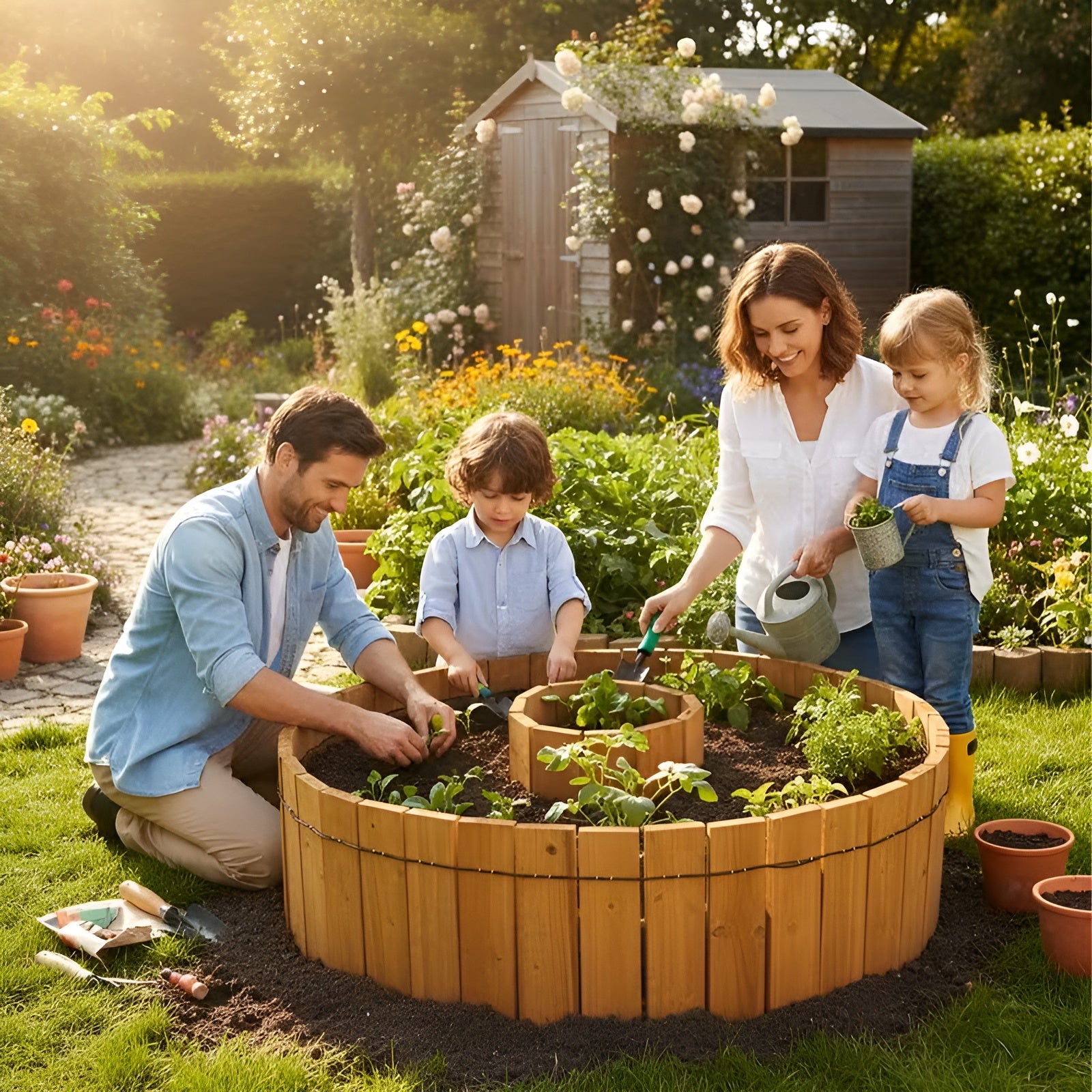 Hellbrauner Holzrahmen in Karottenform – Dekorativer Fotorahmen | Landhaus-Frühlings- und Osterdekoration