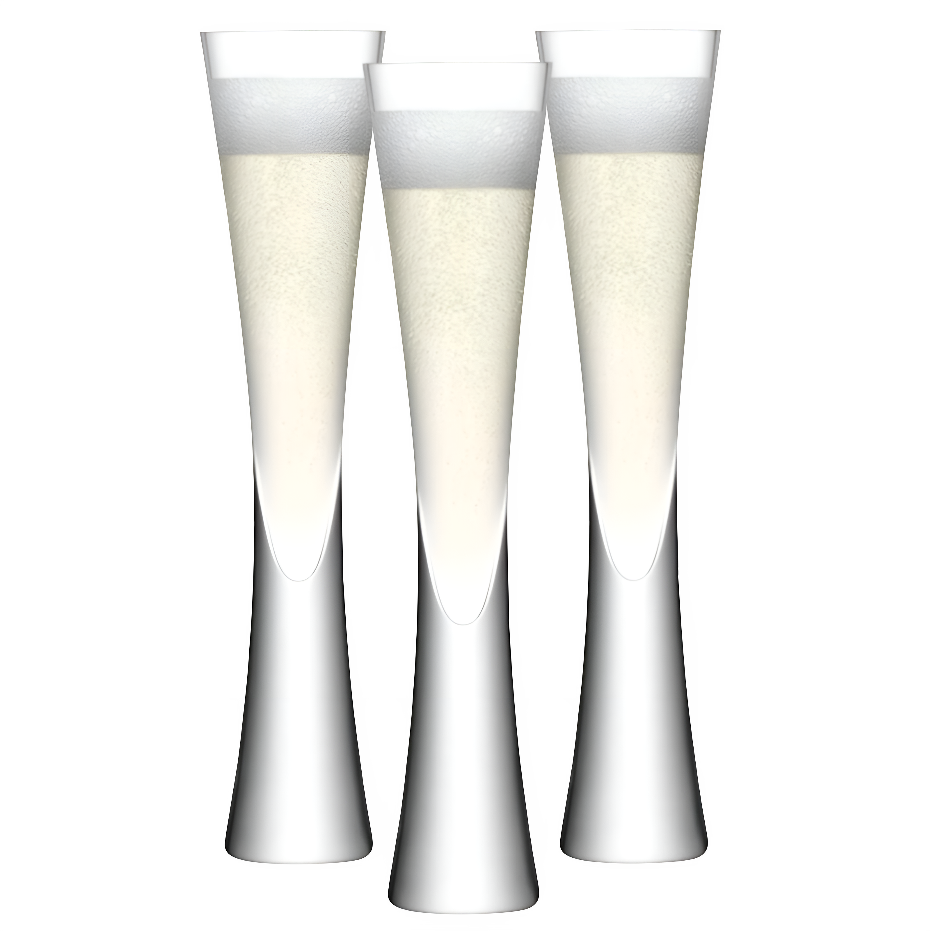 Champagnerflöte aus Glas – Schlankes Elegantes Design | Für prickelnden Genuss bei besonderen Anlässen - Champagnerglas