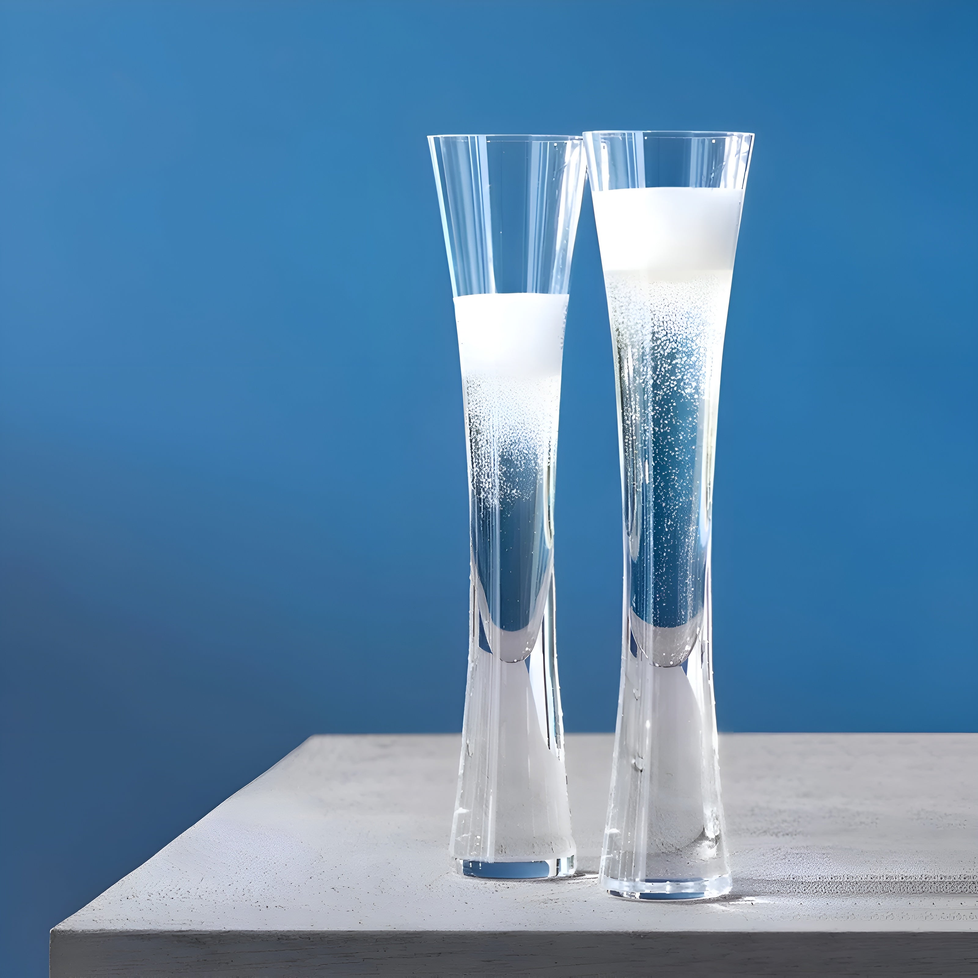 Champagnerflöte aus Glas – Schlankes Elegantes Design | Für prickelnden Genuss bei besonderen Anlässen - 2nd