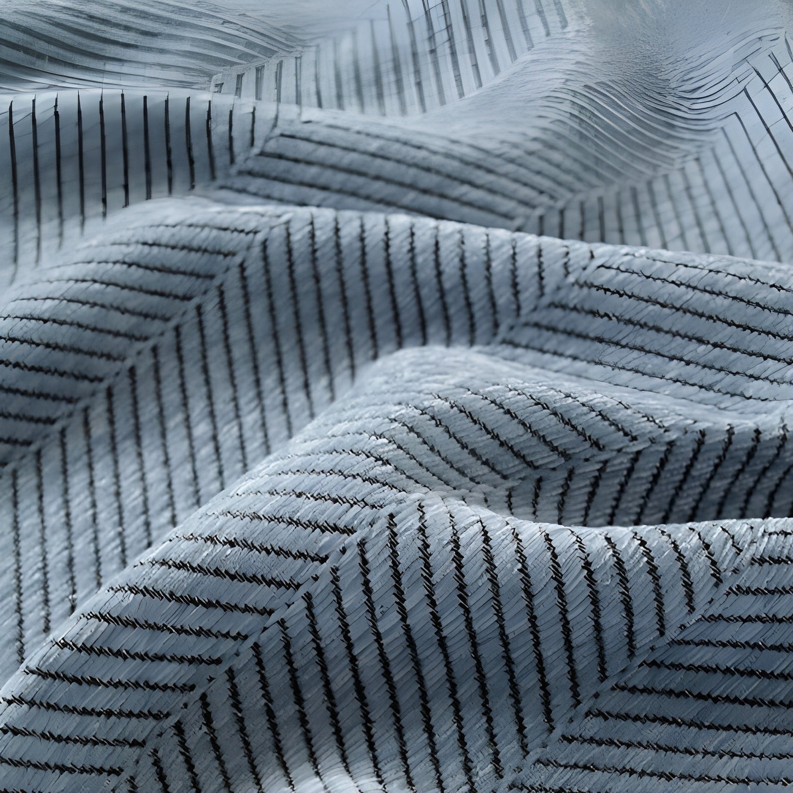 Chenille-Decke Fischgrätenmuster und Quasten – Gemütlicher Stil für das Sofa - Decke