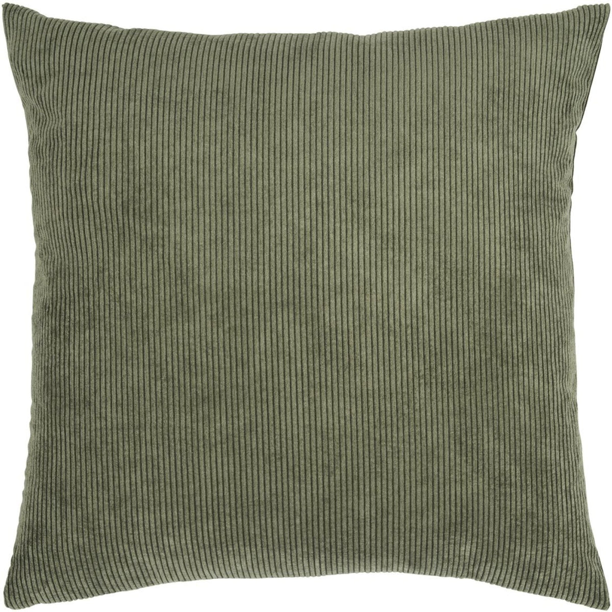 Cord Kissenbezug – weich vielseitig & zeitlos schön - Dunkelgrün / 50x50 cm - Dekokissen & Kissenbezüge