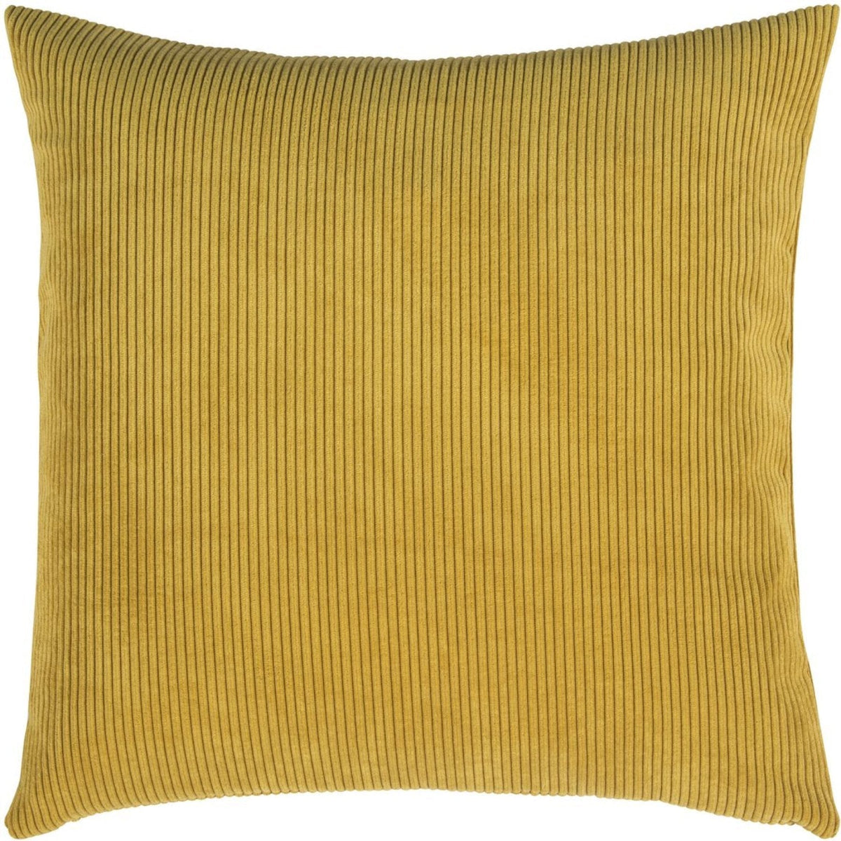 Cord Kissenbezug – weich vielseitig & zeitlos schön - Gelb / 50x50 cm - Dekokissen & Kissenbezüge