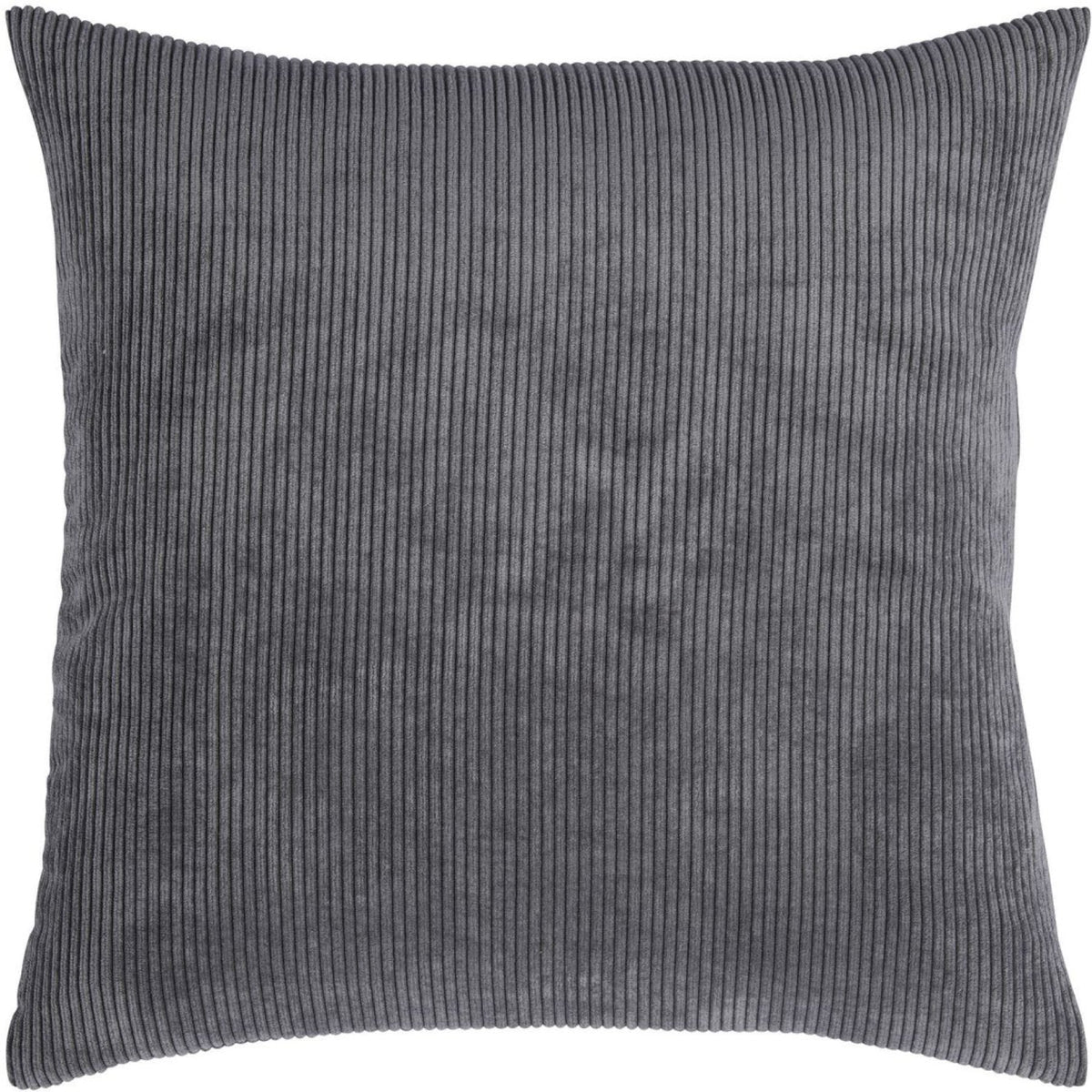 Cord Kissenbezug – weich vielseitig & zeitlos schön - Grau / 40x40 cm - Dekokissen & Kissenbezüge