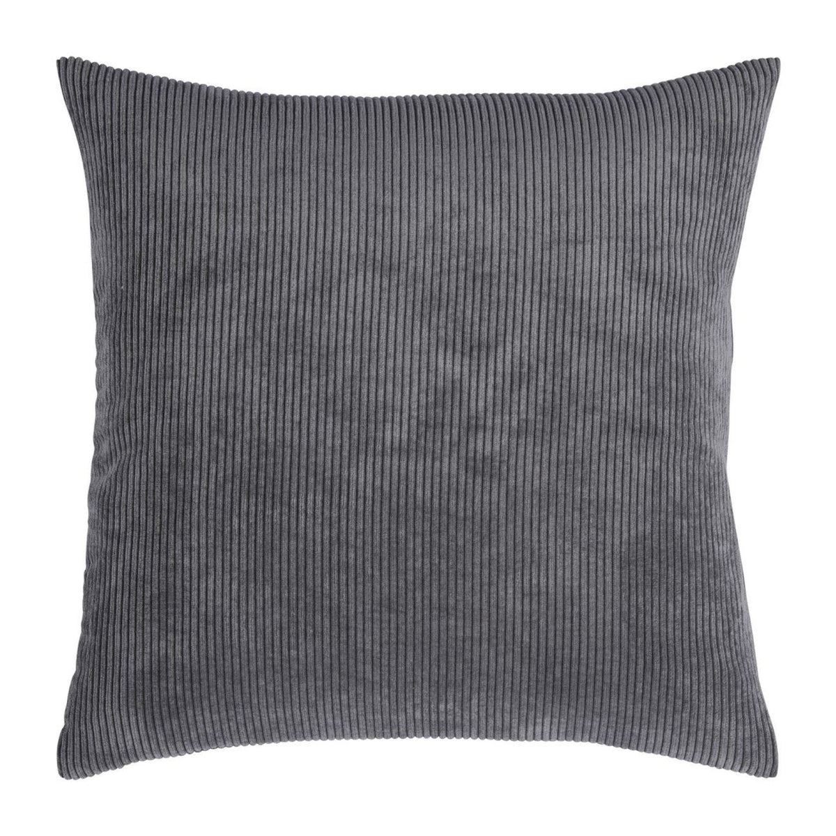 Cord Kissenbezug – weich vielseitig & zeitlos schön - Grau / 50x50 cm - Dekokissen & Kissenbezüge