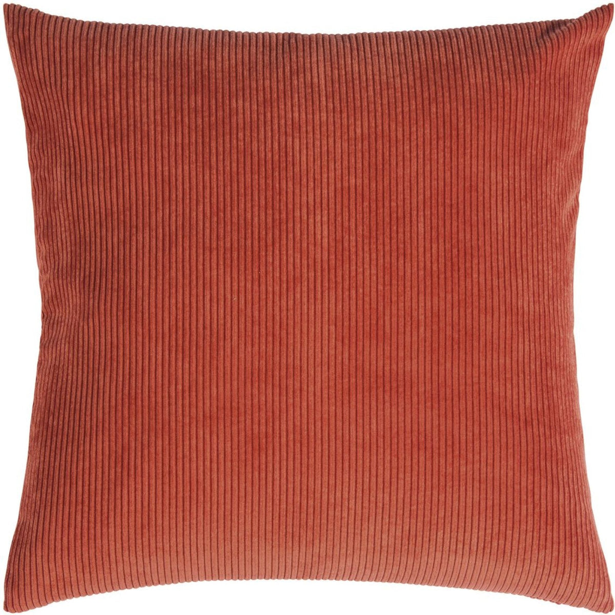 Cord Kissenbezug – weich vielseitig & zeitlos schön - Orange / 40x40 cm - Dekokissen & Kissenbezüge