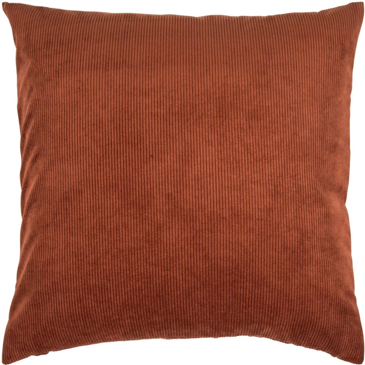 Cord Kissenbezug – weich vielseitig & zeitlos schön - Rost / 40x40 cm - Dekokissen & Kissenbezüge
