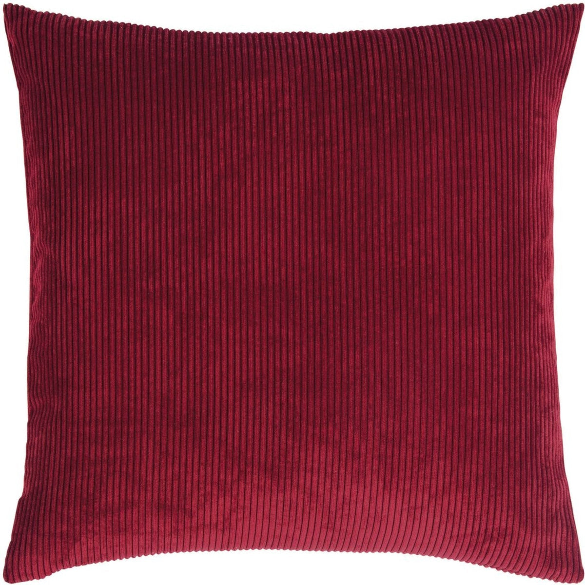 Cord Kissenbezug – weich vielseitig & zeitlos schön - Rot / 40x40 cm - Dekokissen & Kissenbezüge