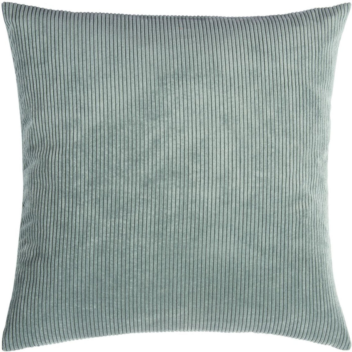 Cord Kissenbezug – weich vielseitig & zeitlos schön - Staubiges Aqua / 50x50 cm - Dekokissen & Kissenbezüge