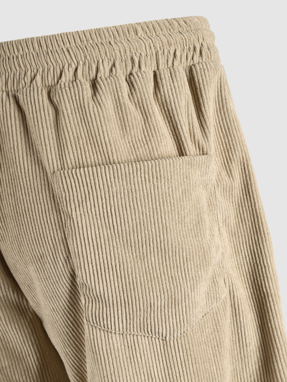 Cordhose Herren – elastischer Bund mit Kordelzug - Freizeithosen