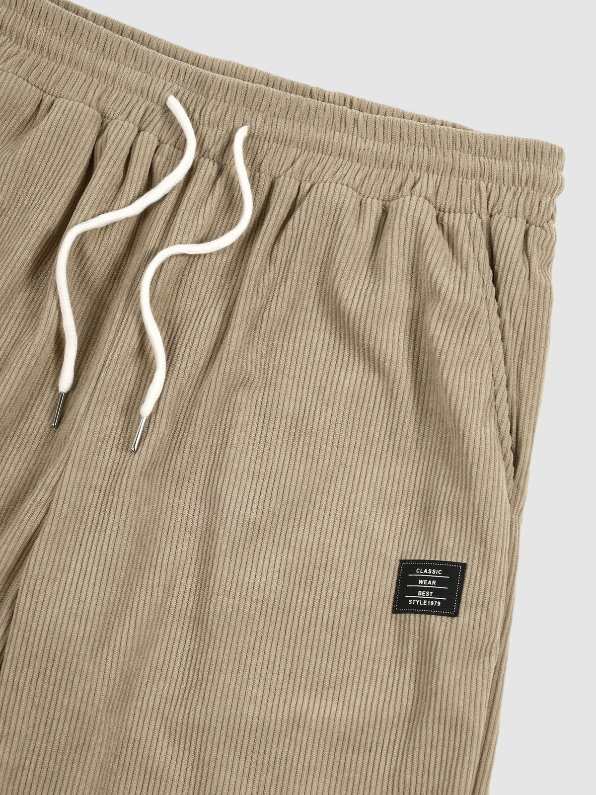 Cordhose Herren – elastischer Bund mit Kordelzug - Freizeithosen