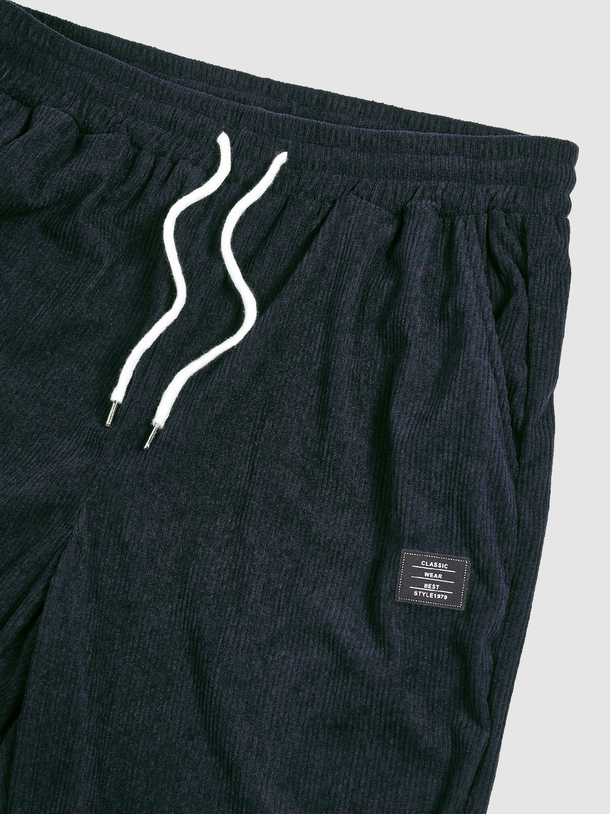 Cordhose Herren – elastischer Bund mit Kordelzug - Freizeithosen