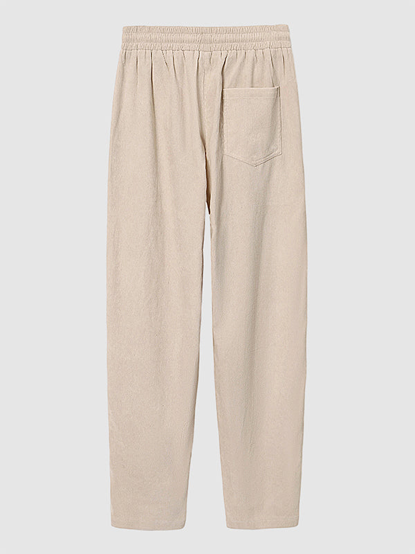 Cordhose Herren – lässige Corduroy-Hose im Relaxed Fit - Freizeithosen