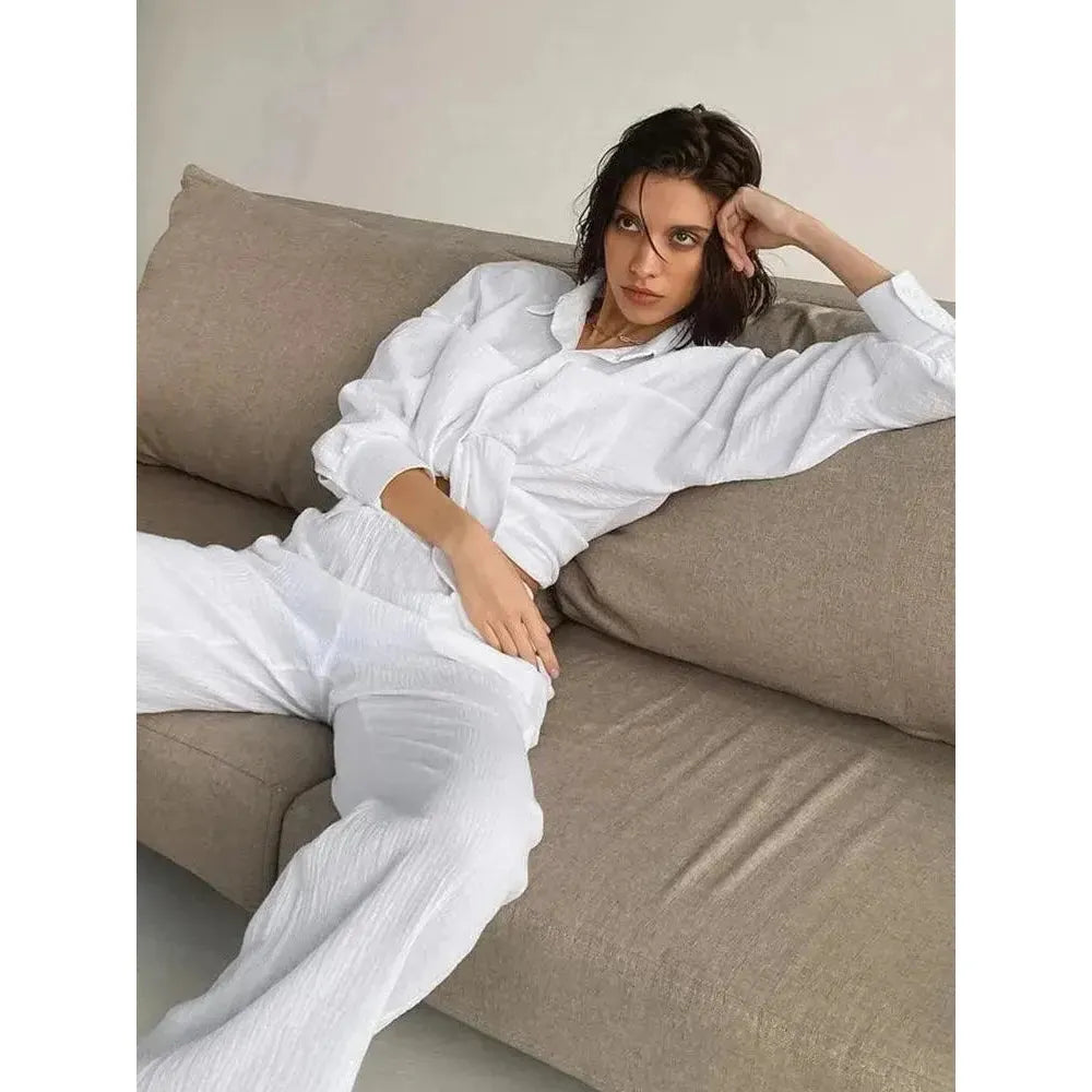 Cotton Dreams Pajama Sets - Damen-Set