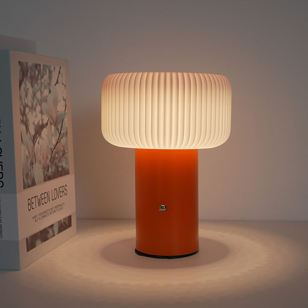 CozyGlow Light - Elegante LED Tischleuchte im Pilzdesign - Tischlampe