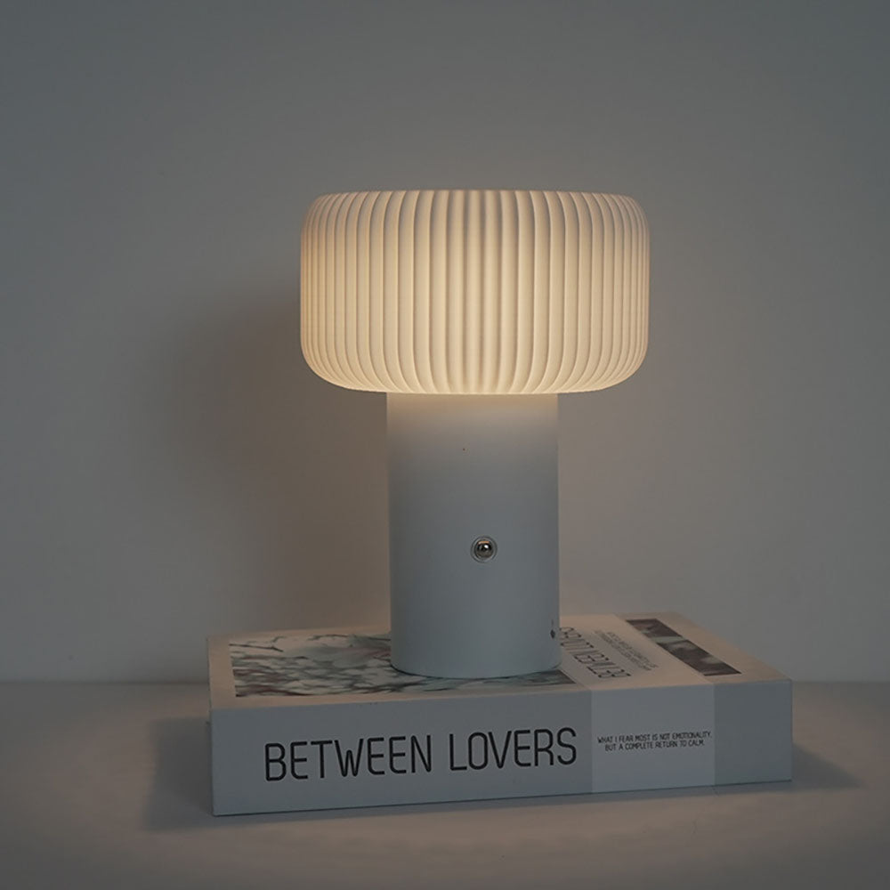 CozyGlow Light - Elegante LED Tischleuchte im Pilzdesign - Tischlampe