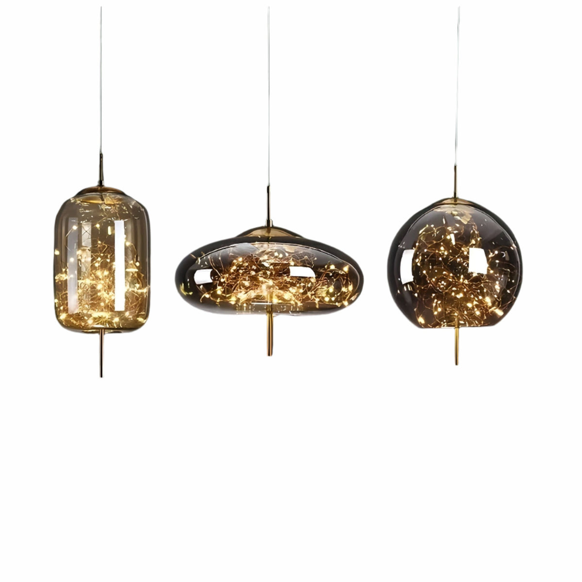 CrystalBeam Light - Moderne LED-Pendelleuchte Sterne - Pendelleuchte