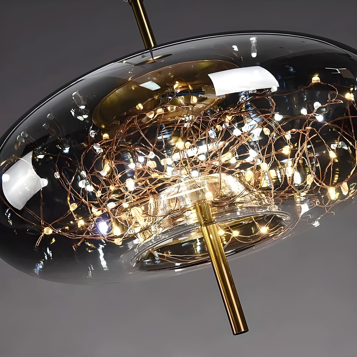 CrystalBeam Light - Moderne LED-Pendelleuchte Sterne - Pendelleuchte