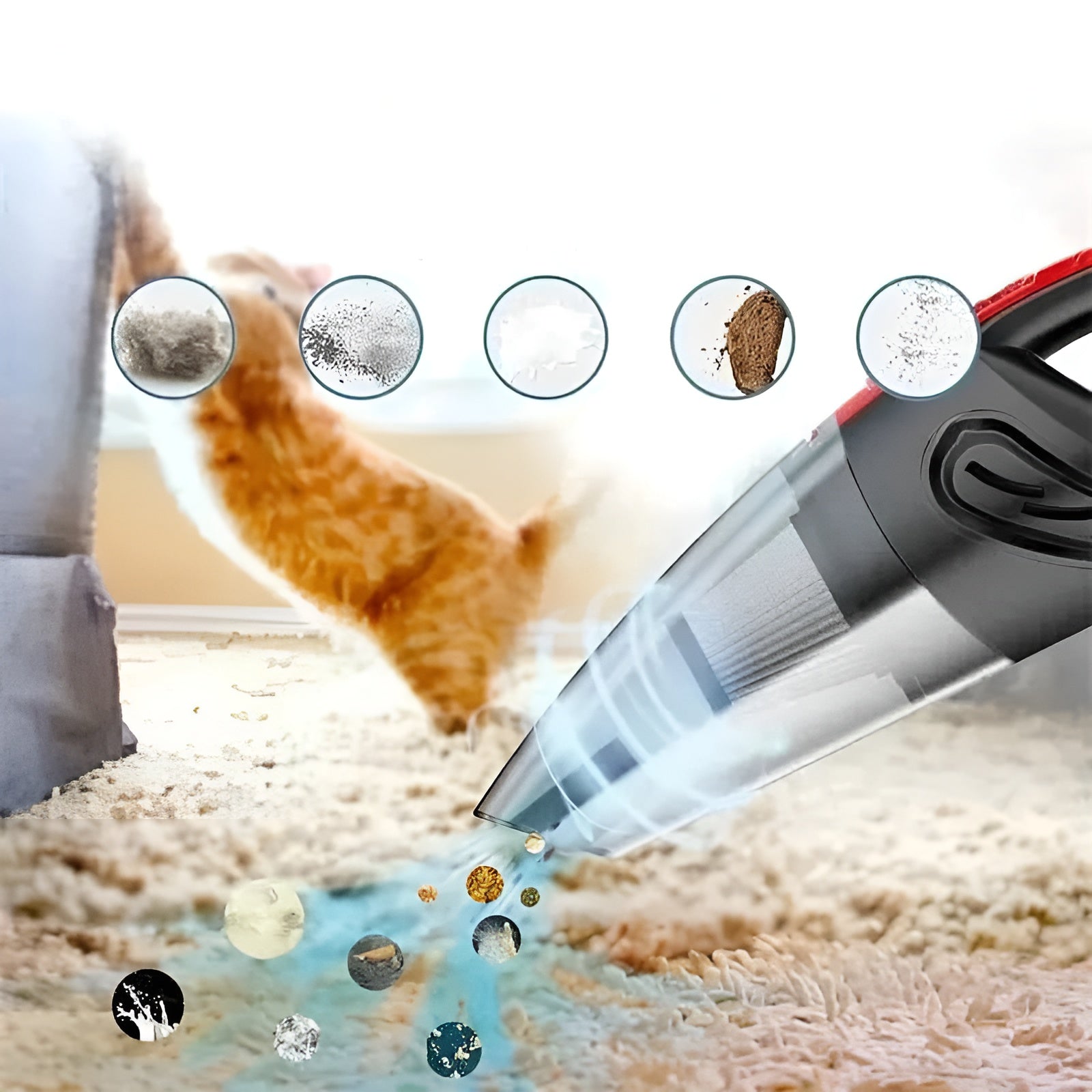 Cyclovac Handstaubsauger – Leistungsstarke Saugleistung | Kompaktes Design für eine einfache Handhabung - Vakuum