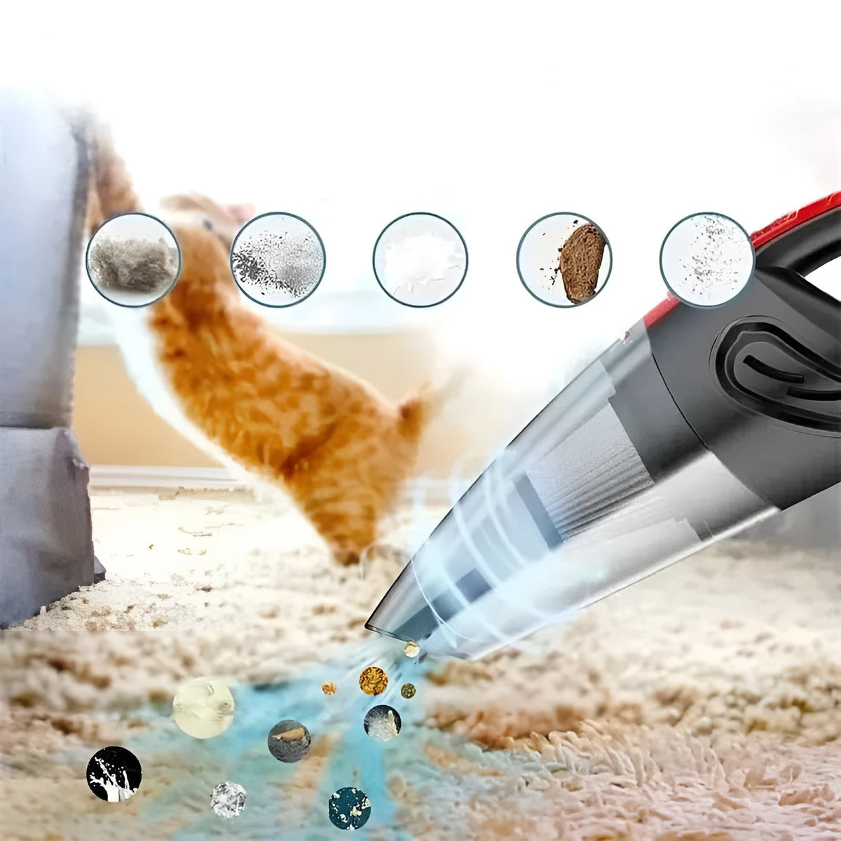 Cyclovac Handstaubsauger – Leistungsstarke Saugleistung | Kompaktes Design für eine einfache Handhabung - Vakuum