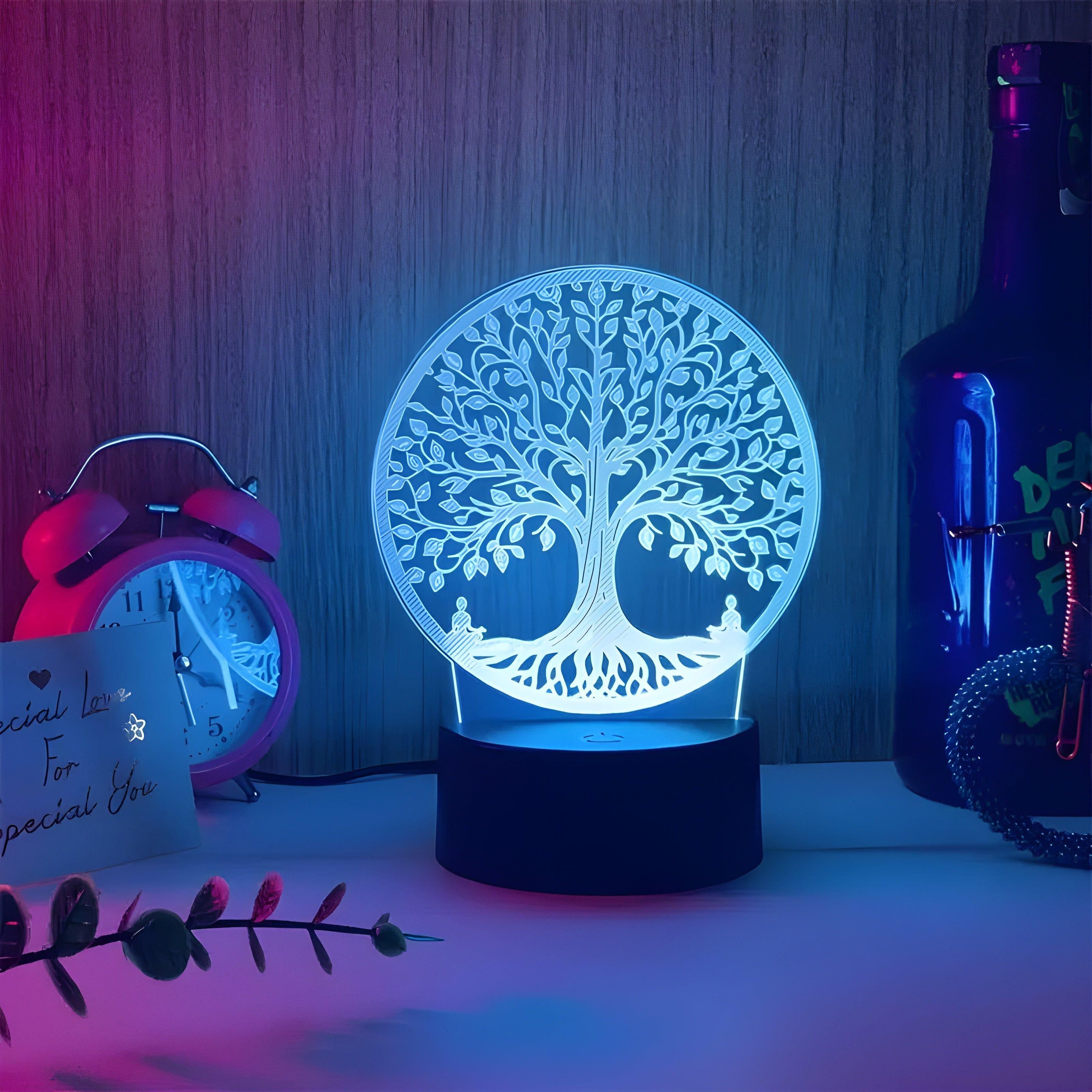 IllumiDecor Light - Dekoratives 3D LED-Nachtlicht