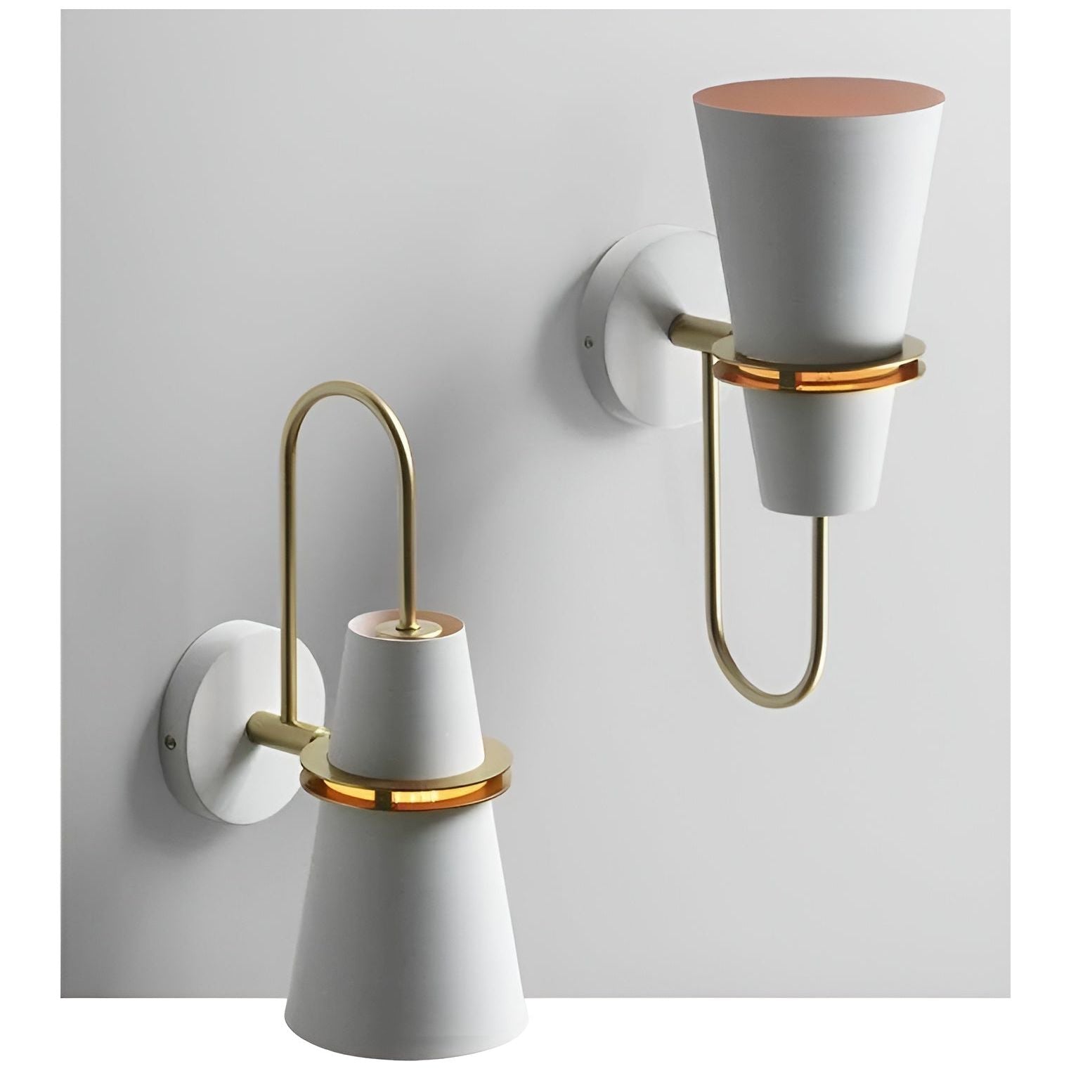 LuxeHorn Glow - Macaron Designer Wandleuchte mit Moderner Horn Eleganz - Elegare