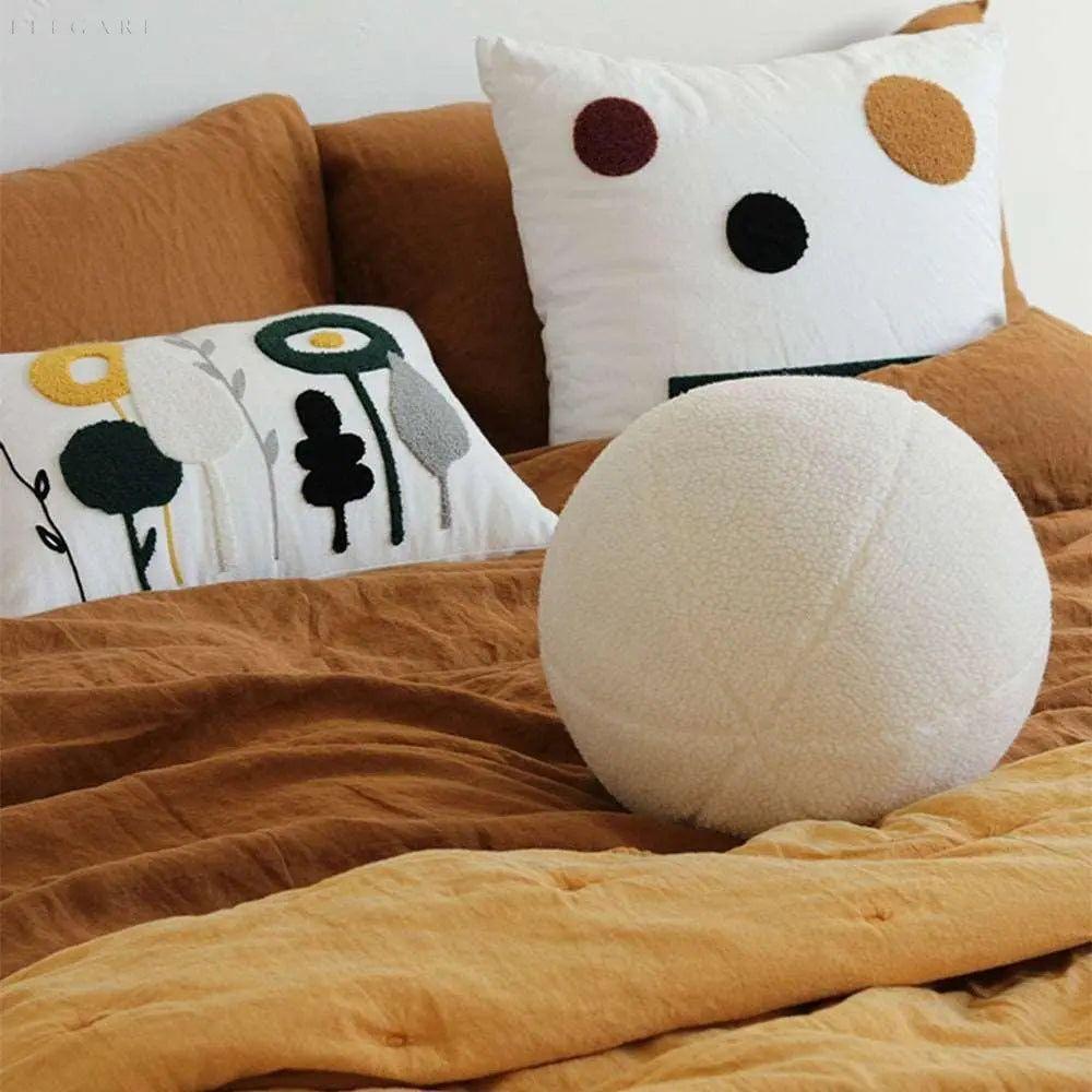 De Farrah Pillow - Nordisches Ball-Plüsch-Kissen - Kissen